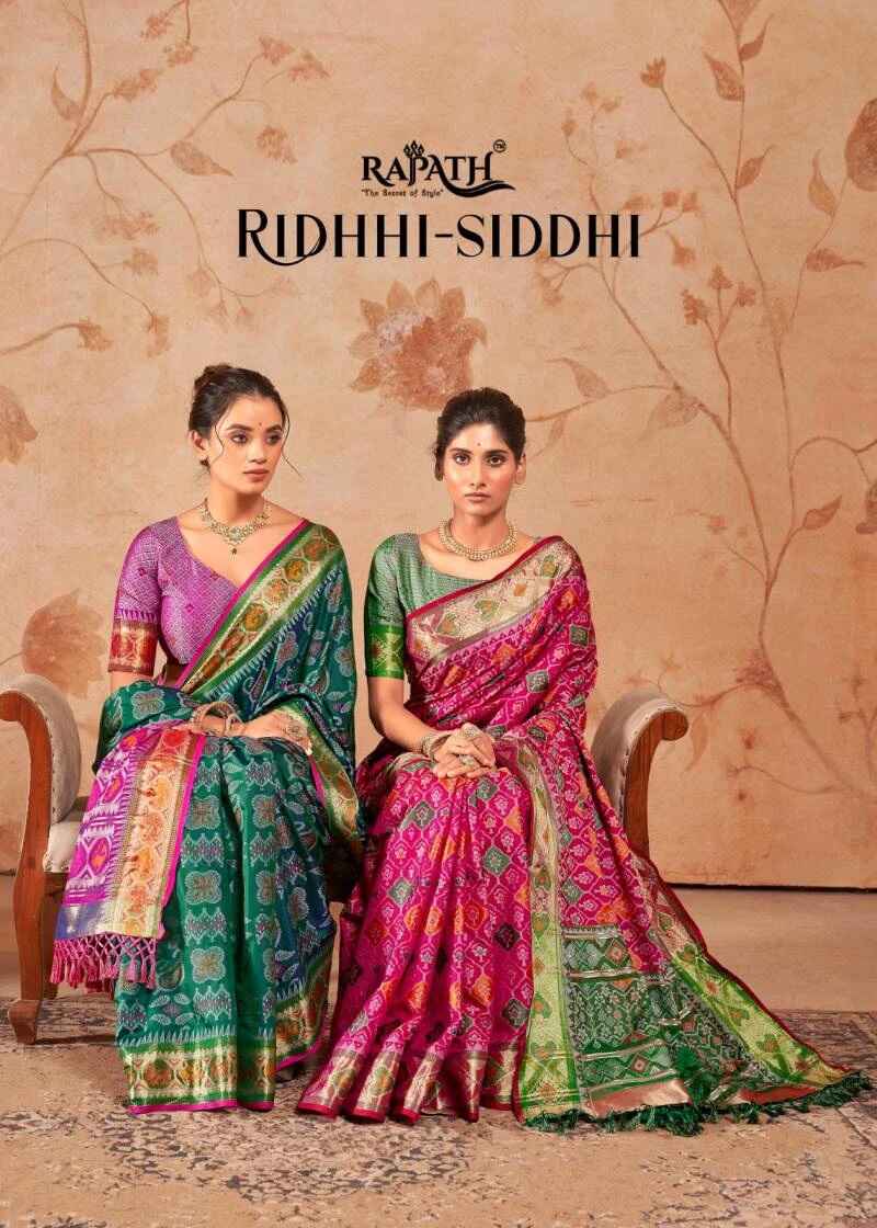 Rajpath Ridhhi Siddhi Patola Silk Saree Collection