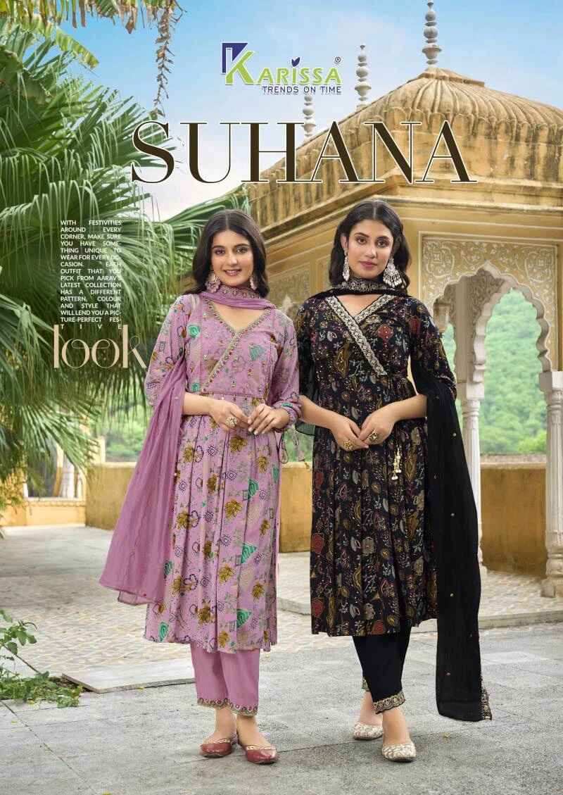 Karissa Suhana Designer Kurti Bottom With Dupatta