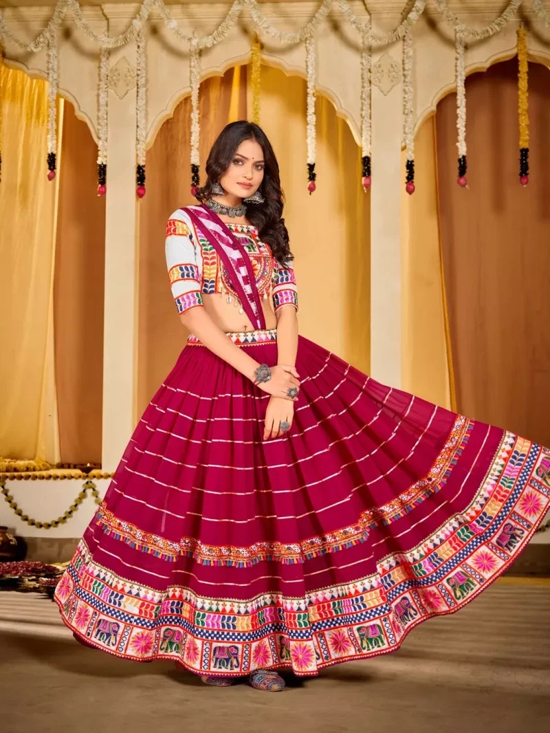 Nav 17 Pink Designer Lehenga Choli Collection