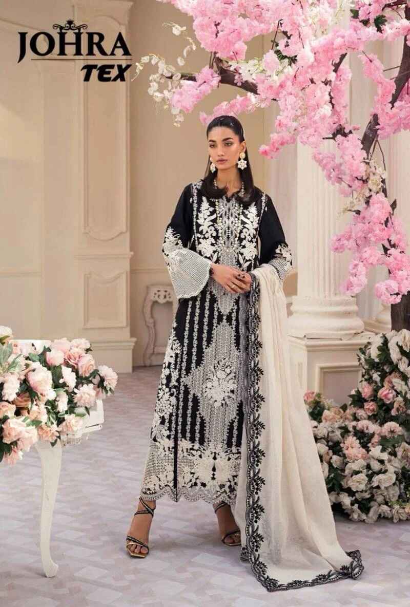 Johra Tex 147 Embroidered Pakistani Salwar Suits