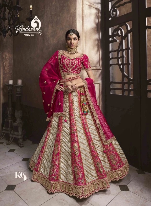 Royal Vrindavan Vol 49 Designer Wedding Lehenga Choli