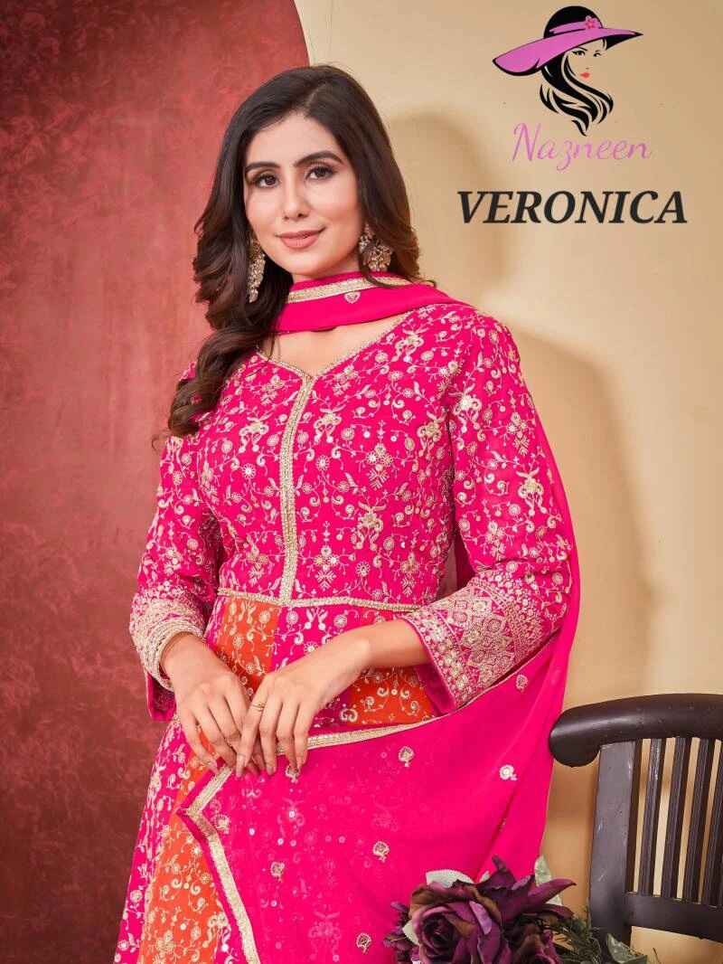 Nazneen Veronica Georgette Salwar Suits Collection
