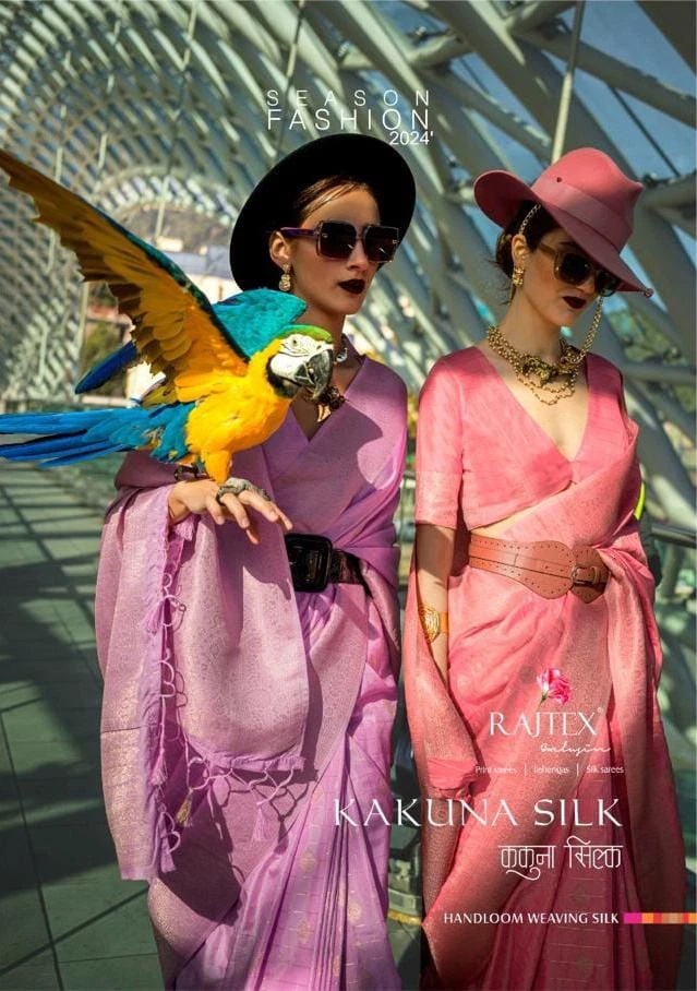 Rajtex Kakuna Silk Handloom Fancy Sarees Collection