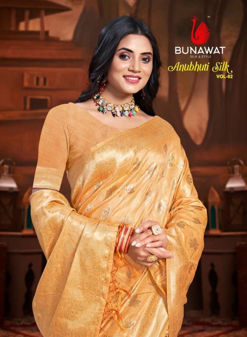 Bunawat Anubhuti Silk Vol 2 Cotton Silk Saree Collection