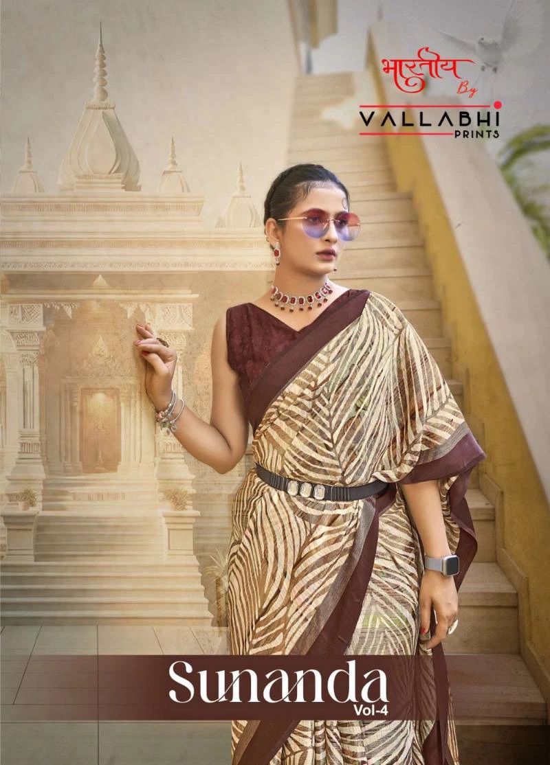 Vallabhi Sunanda Vol 4 Printed Saree Collection