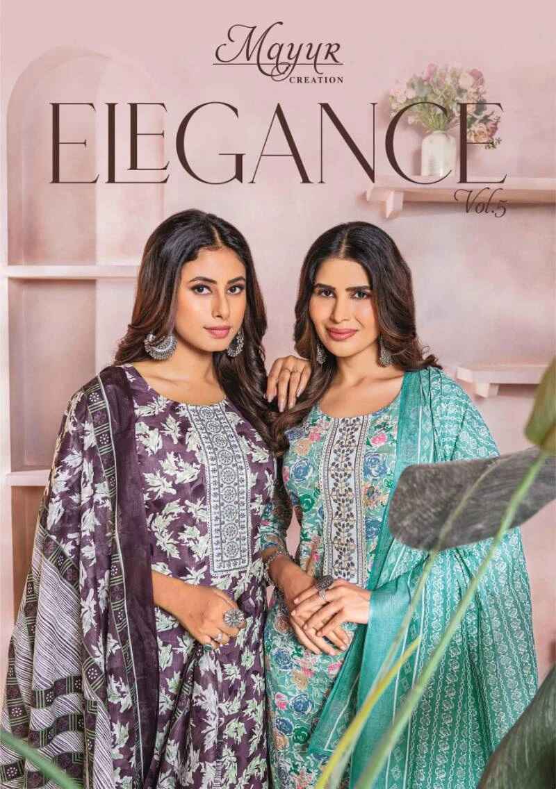 Mayur Elegance Vol 5 Cotton Dress Material Collection