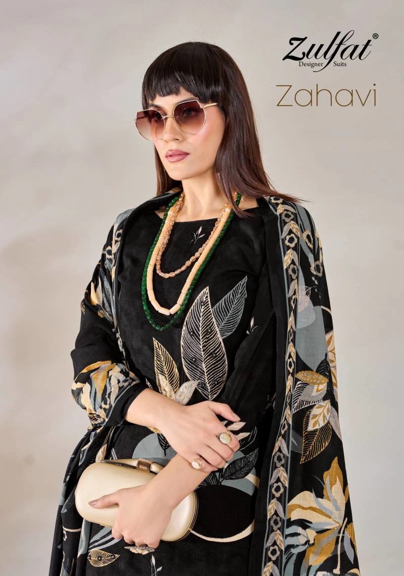 Zulfat Zahavi Viscose Exclusive Dress Material Collection