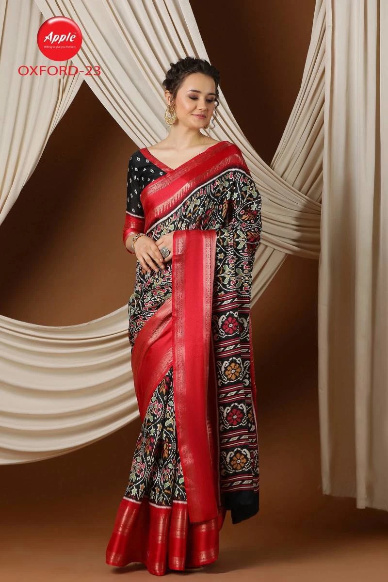 Apple Oxford 23 Designer Silk Saree Collection