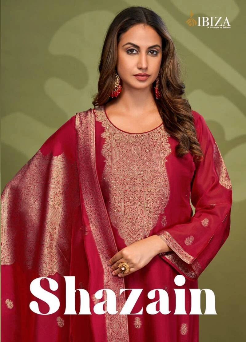 Ibiza Shazain Designer Silk Salwar Suits Collection