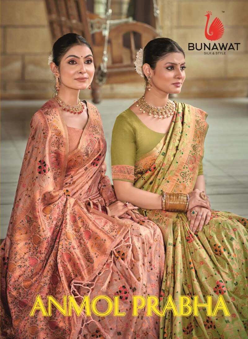 Bunawat Anmol Prabha Designer Banarasi Saree Collection