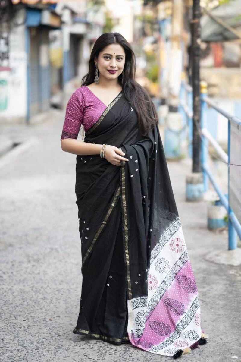 Kc 4002 Designer Cotton Saree Collection