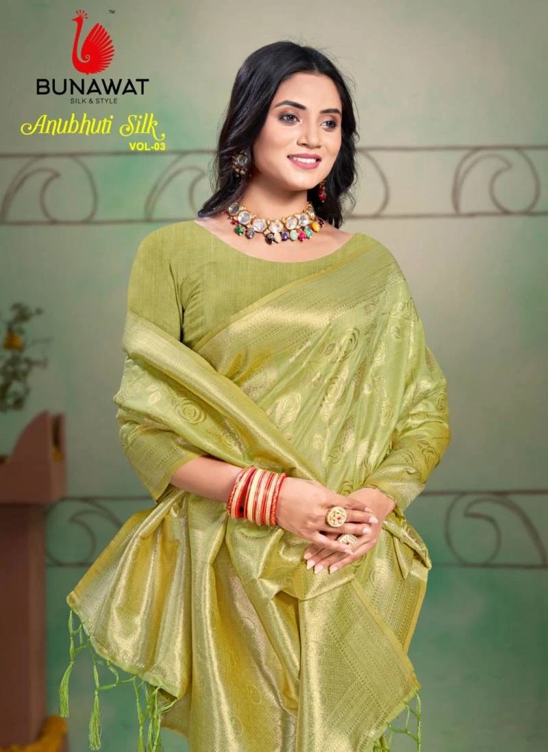 Bunawat Anubhuti Silk Vol 3 Cotton Saree Collection