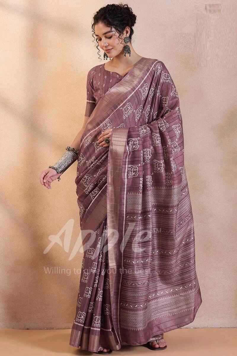 Apple Holland Silk 72 Silk Printed Saree Collection