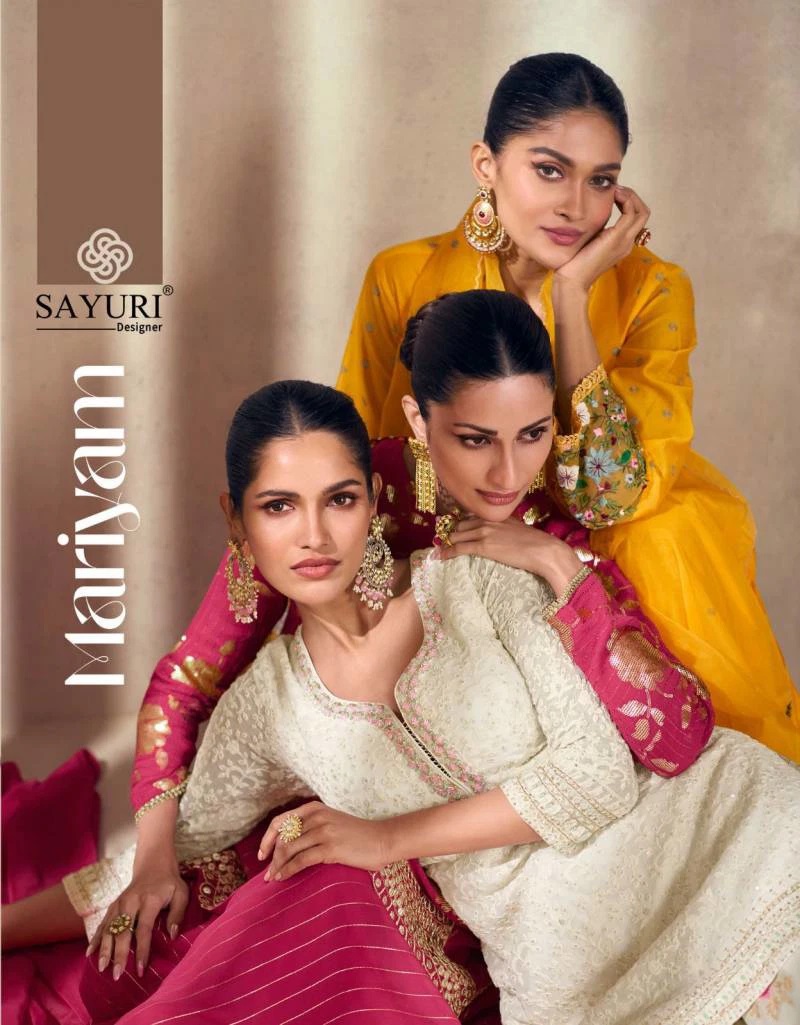 Sayuri Mariyam Premium Silk Designer Salwar Suits Collection