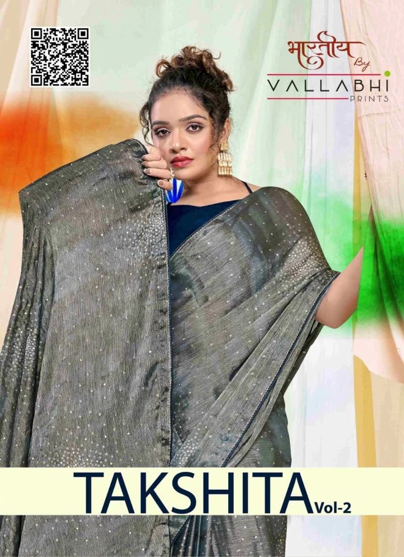 Vallabhi Takshita Vol 2 Brasso Printed Fancy Saree Collection