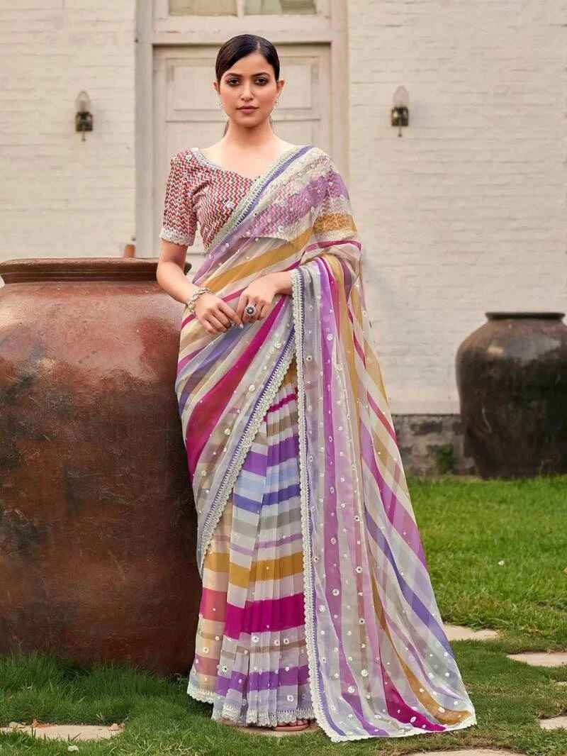 Bt 1245 Beautiful Designer Saree Collection