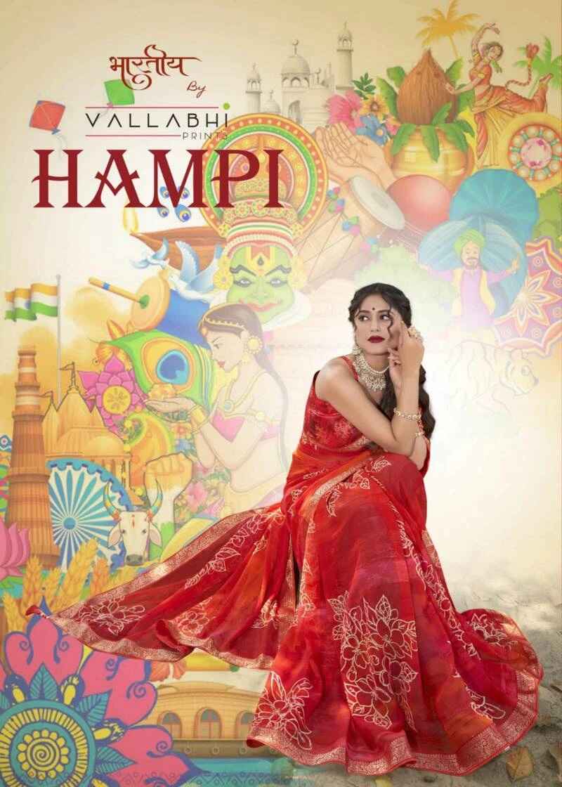 Vallabhi Hampi Georgette Saree Collection