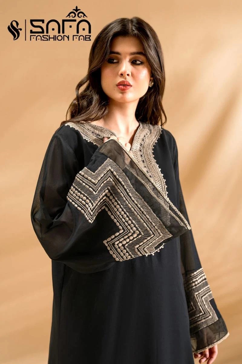 Safa Fashion Fab 1275 Pakistani Ready Made Suit Collection