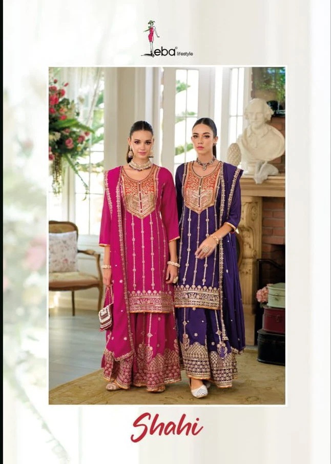 Eba Shahi Embroidered Designer Readymade Suits Collection