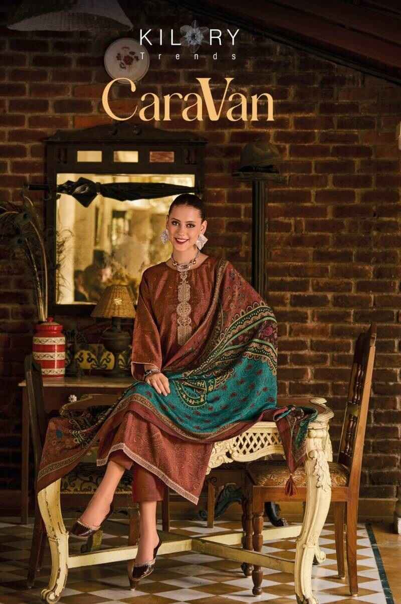 Kilory Caravan Muslin Designer Salwar Suits Collection