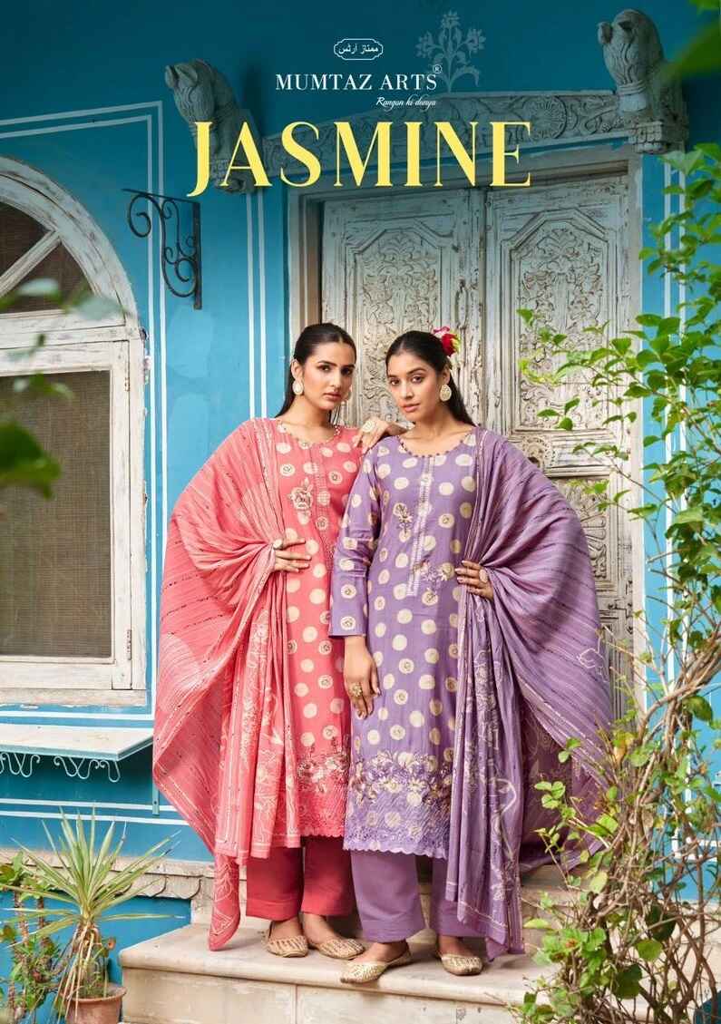 Mumtaz Jasmine Embroidery Dress Material Collection