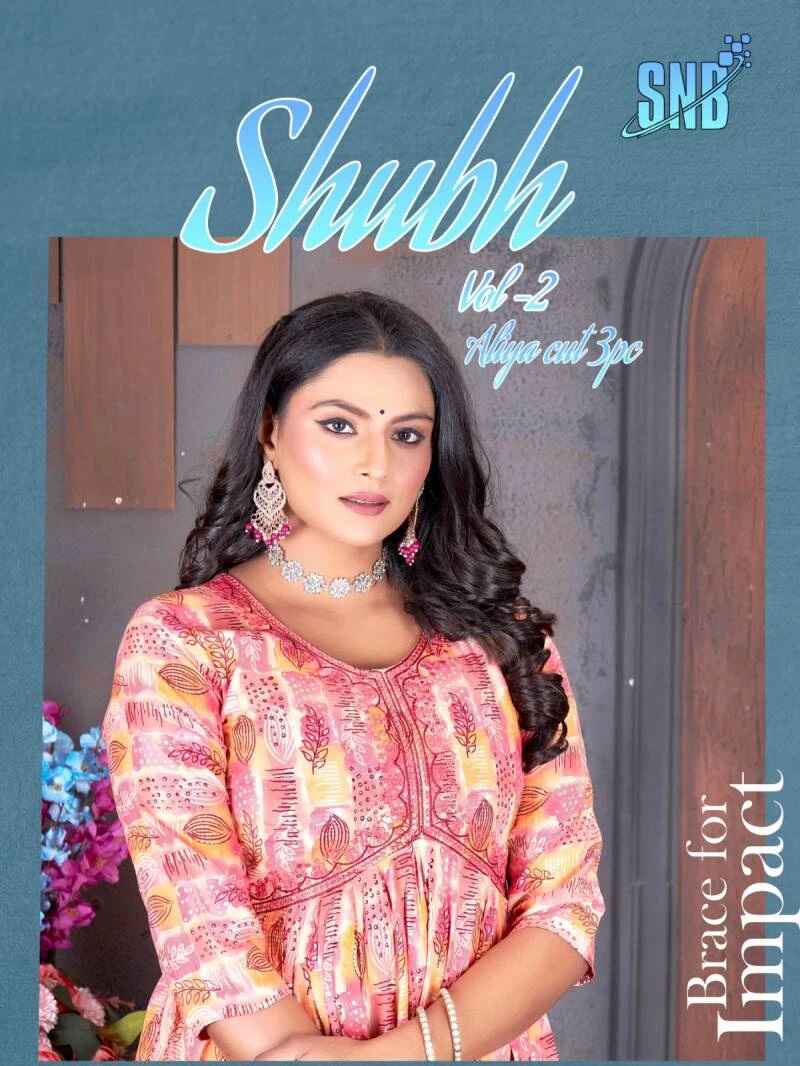 Snb Shubh Vol 2 Printed Readymade Dress Collection