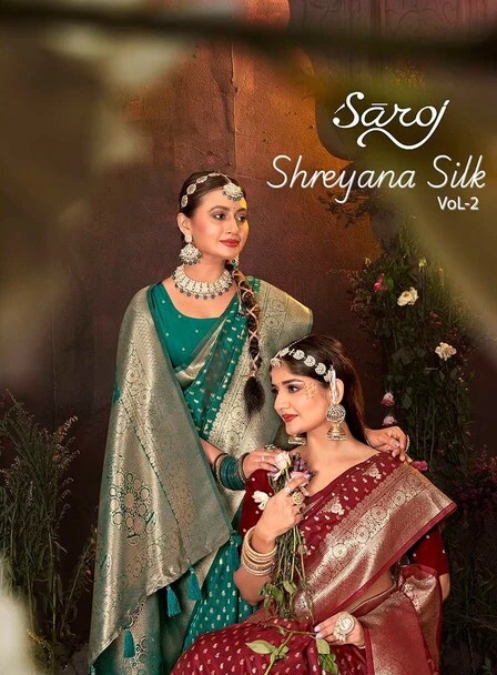 Saroj Shreyana Silk Vol 2 Designer Saree Collection