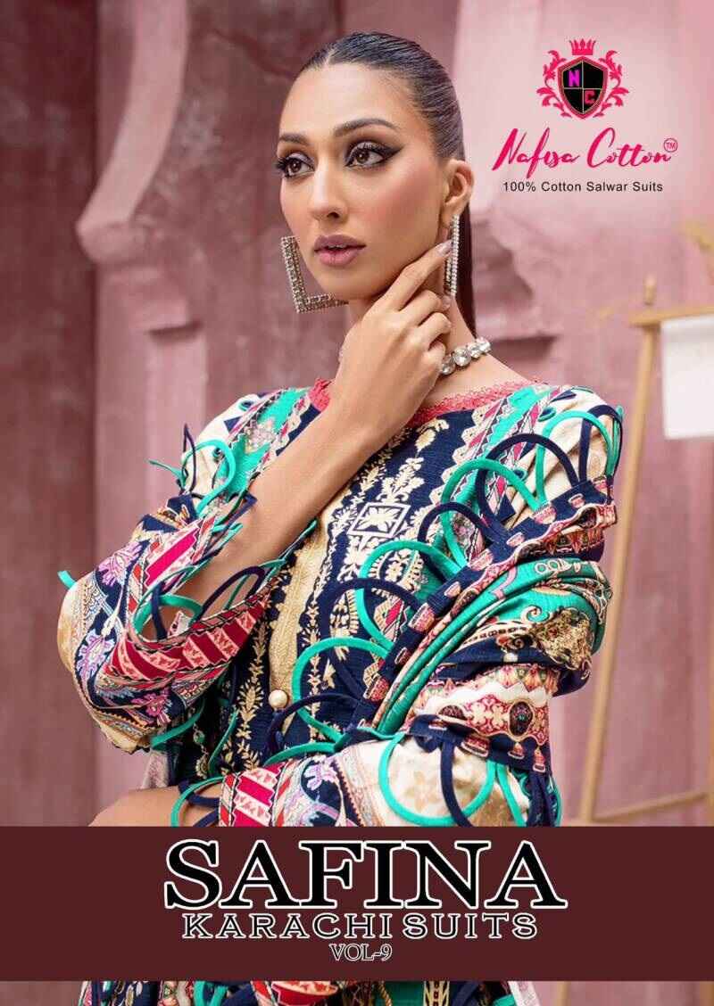 Nafisa Safina Vol 9 Designer Dress Material Collection