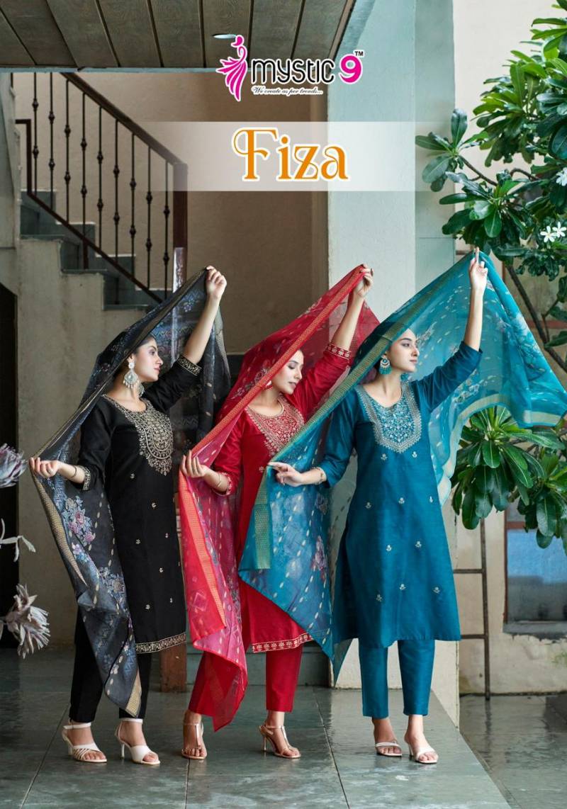 Mystic 9 Fiza Vol 1 Exclusive Kurti Bottom With Dupatta Collection