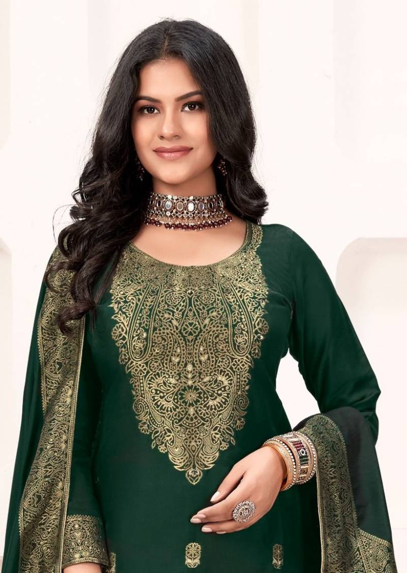 Naari Naina Jacquard Salwar Suits Collection