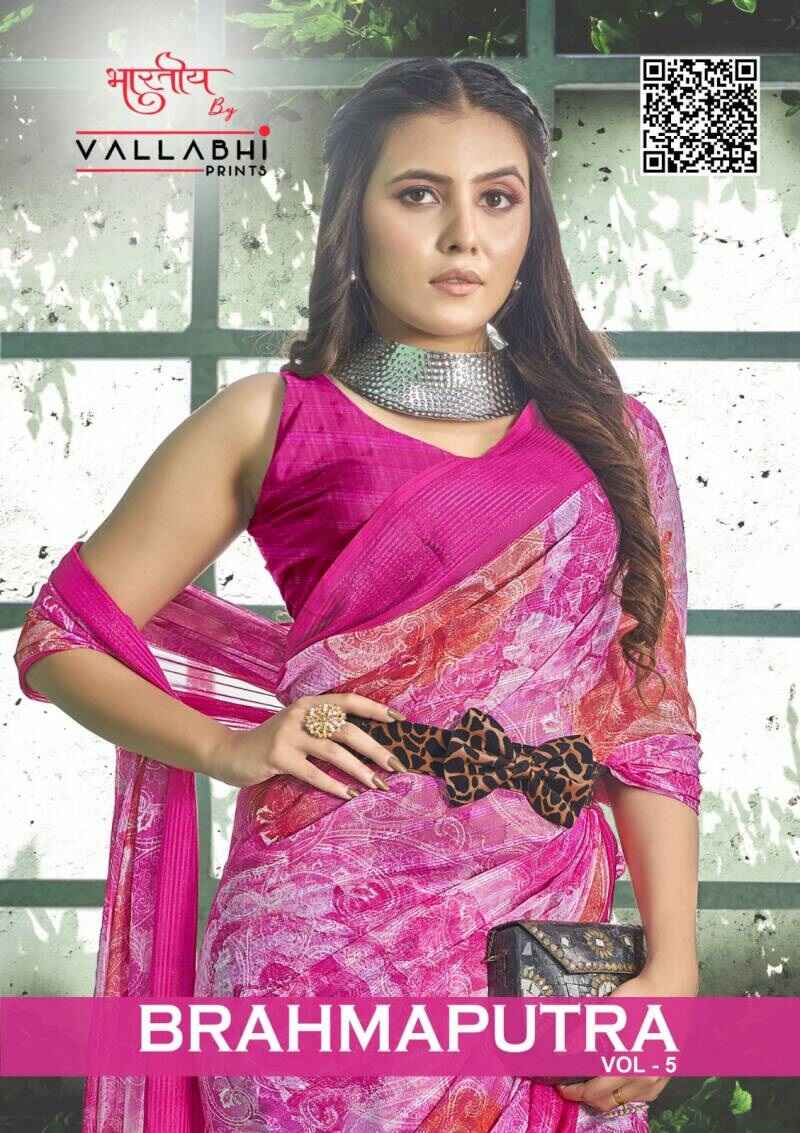 Vallabhi Brahmaputra Vol 5 Designer Saree Collection