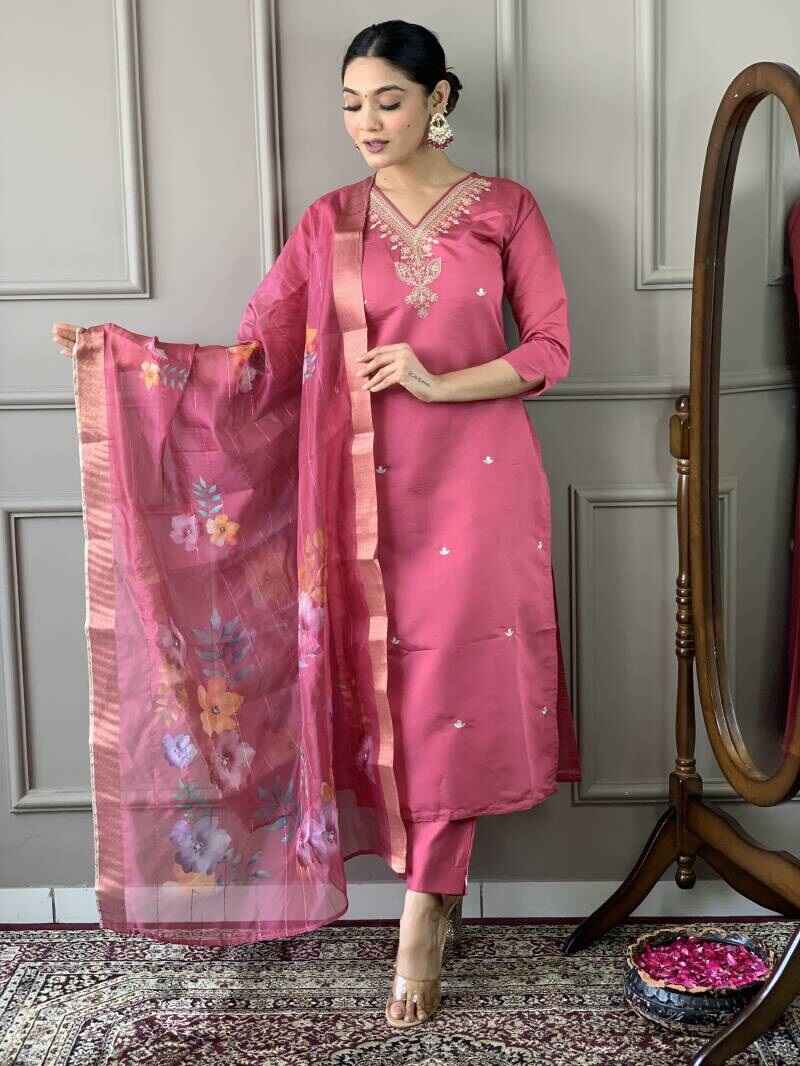 Niharika 01 Viscose Kurti Bottom With Dupatta