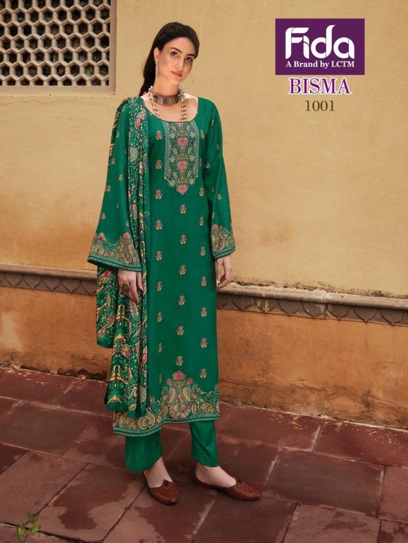 Fida Bisma Designer Dress Material Collection