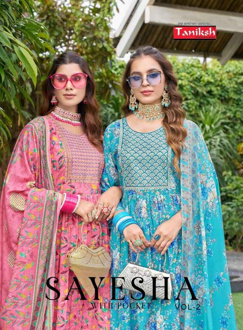 Taniksh Sayesha Vol 2 Designer Kurti Bottom With Dupatta