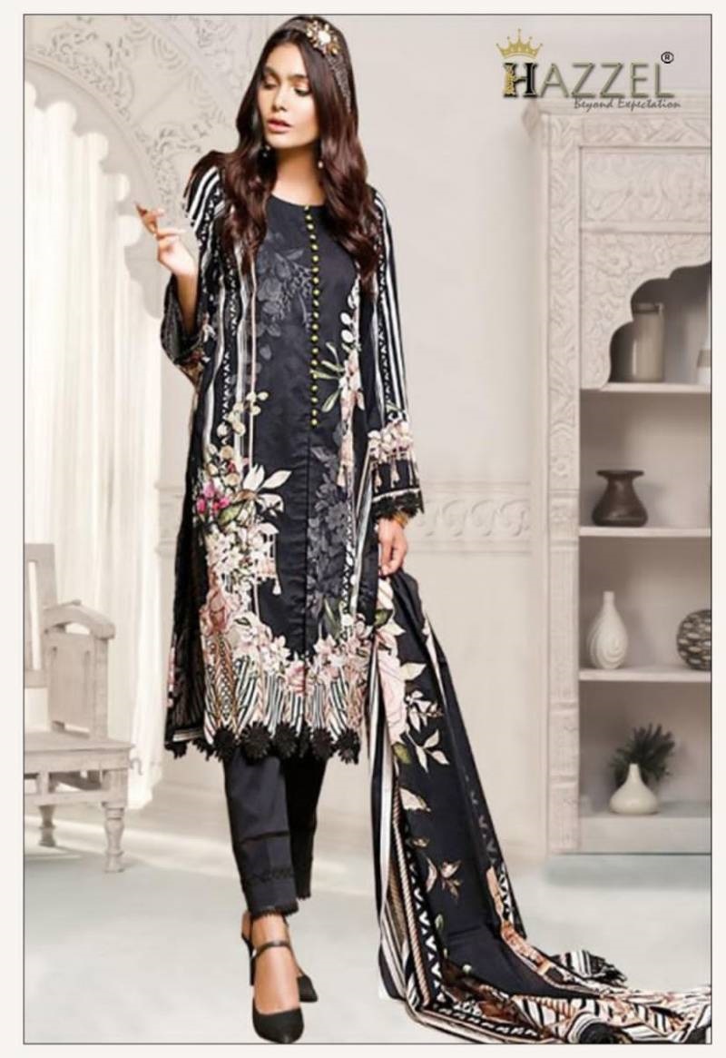 Hazzel 106 Pakistani Salwar Suits Cotton Dupatta