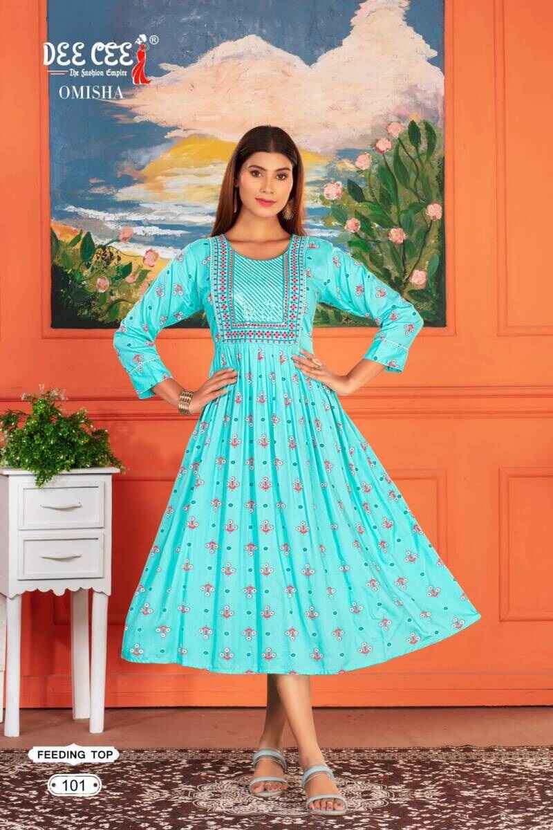 Deecee Omisha Designer Long Kurti Collection