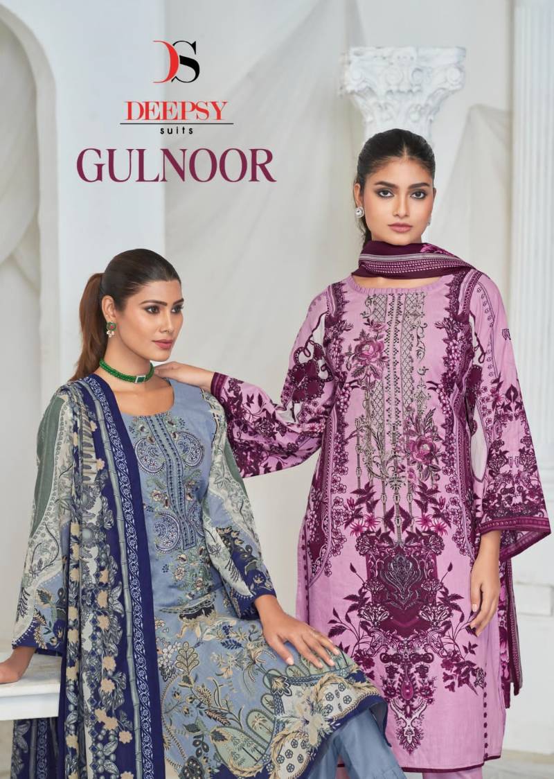 Deepsy Gulnoor Pakistani Suits Cotton Dupatta