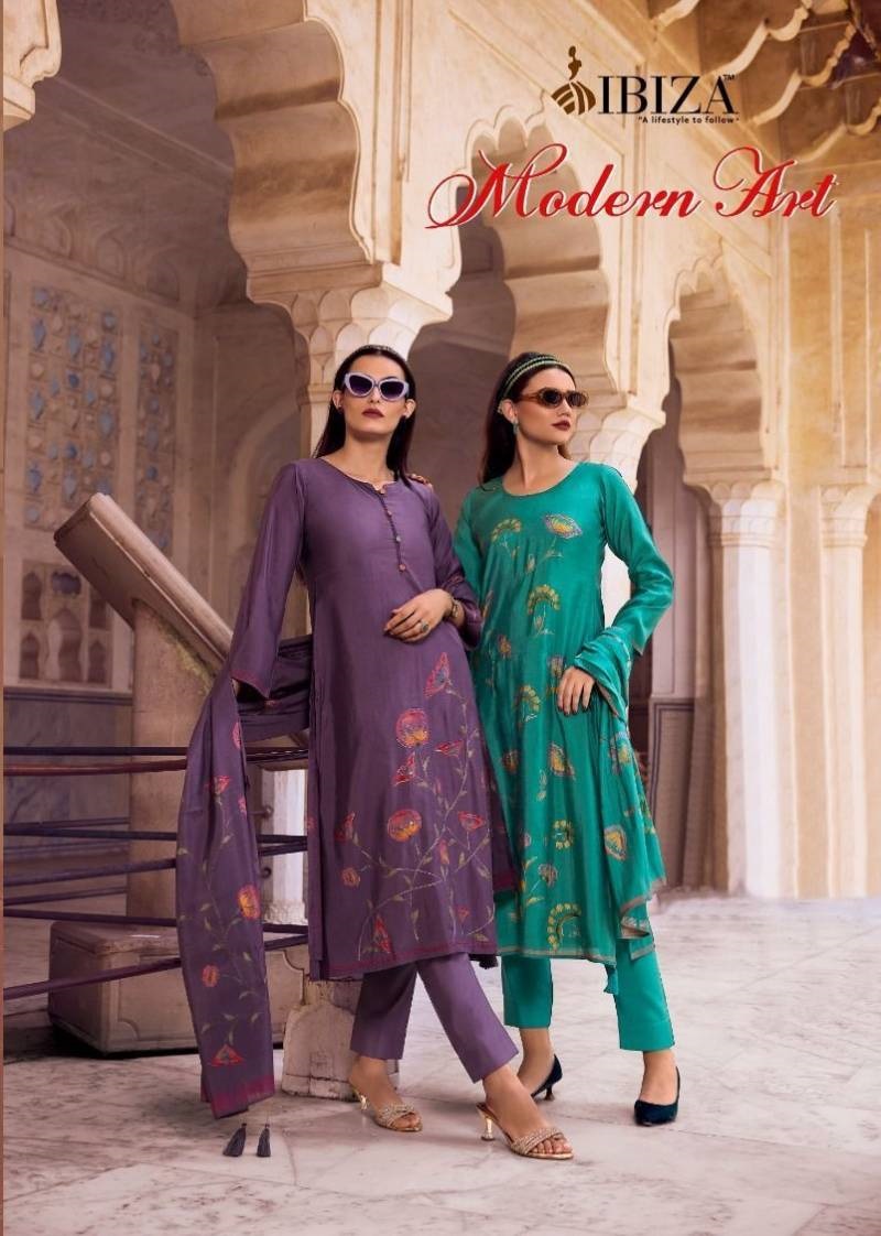 Ibiza Modern Art Designer Salwar Kameez Collection