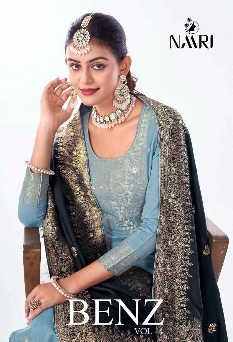 Naari Benz Vol 4 Masleen Designer Salwar Suits Collection