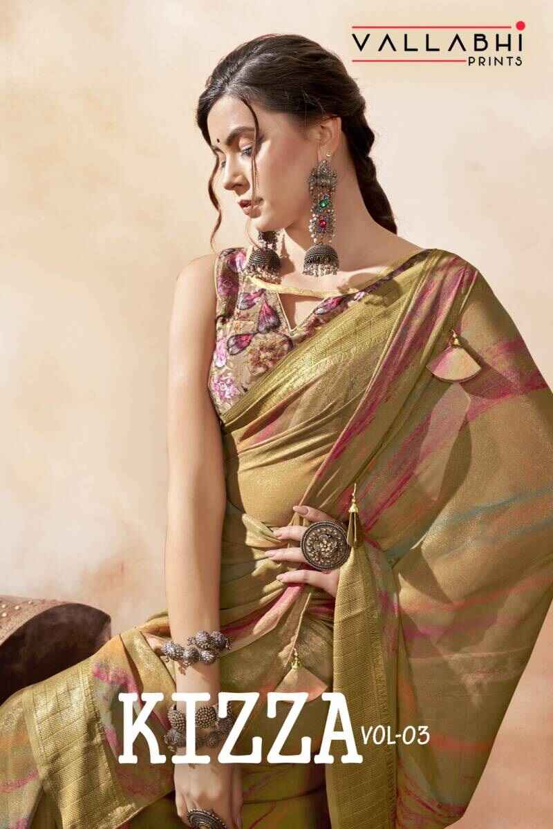 Vallabhi Kizza Vol 3 Georgette Saree Collection