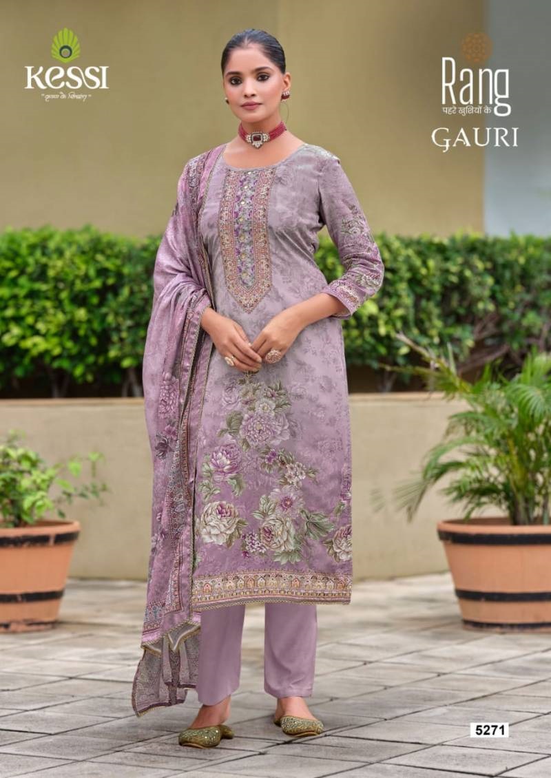 Rang Gauri Printed Designer Dress Material Collection