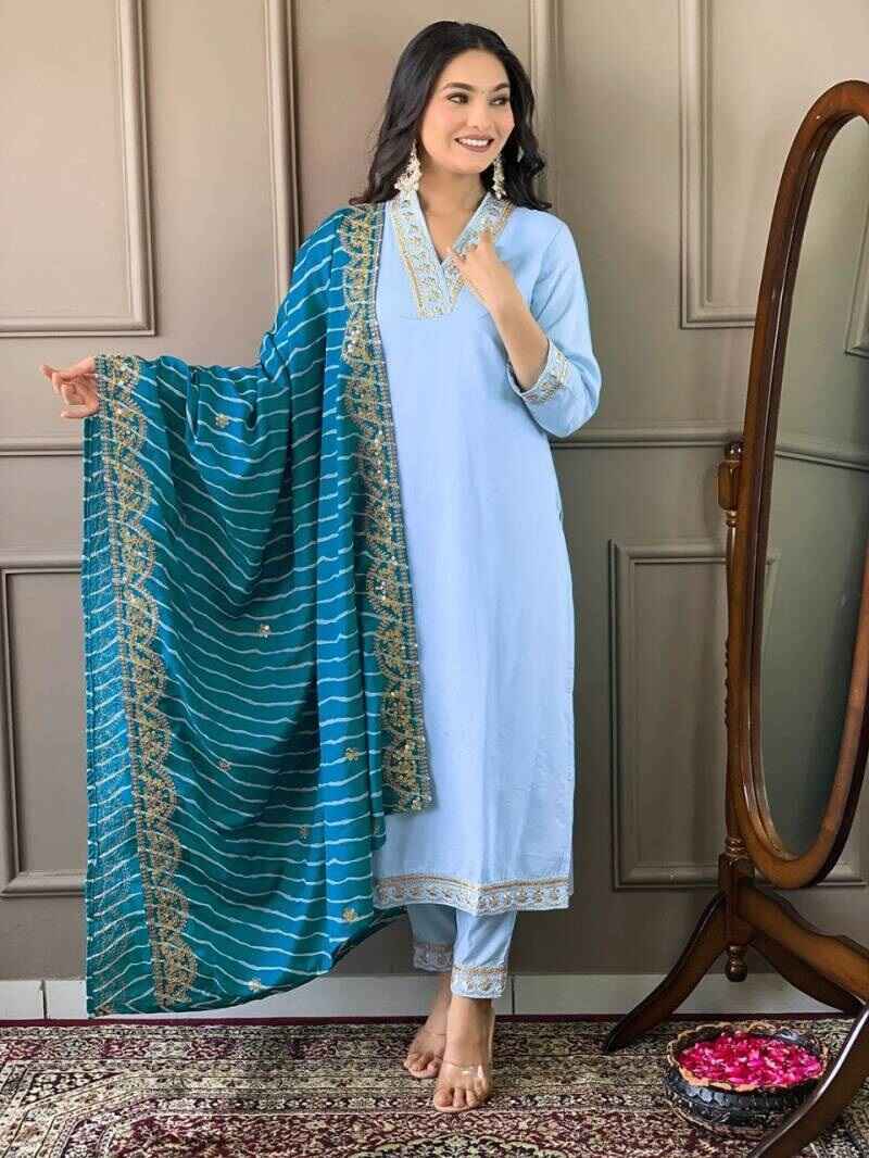 Falak Vol 9 Designer Kurti Bottom With Dupatta Collection