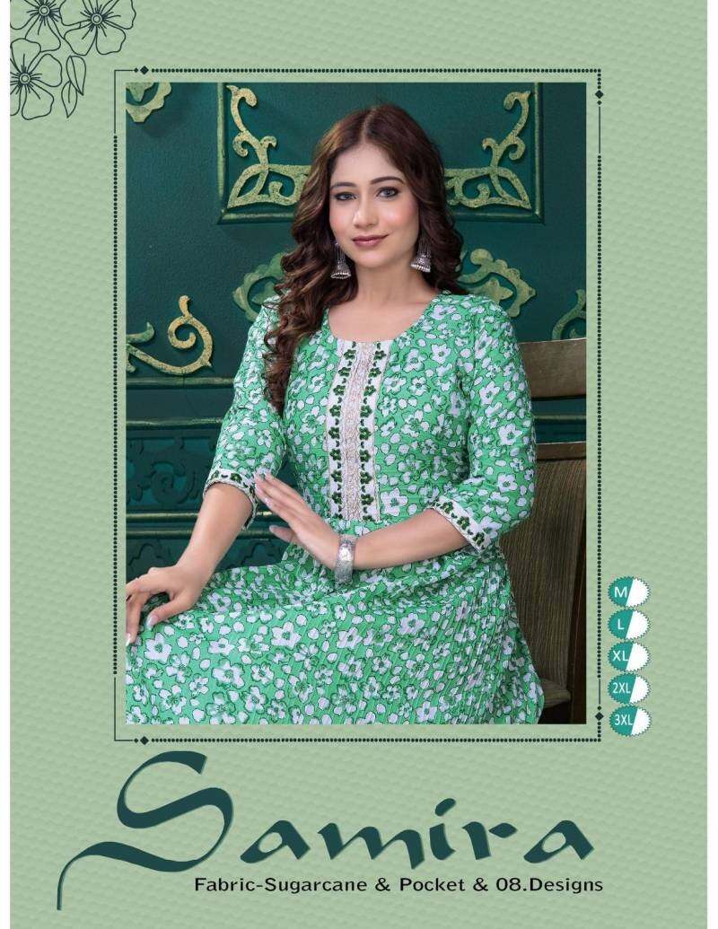 Trendy Samira Printed Kurti Collection