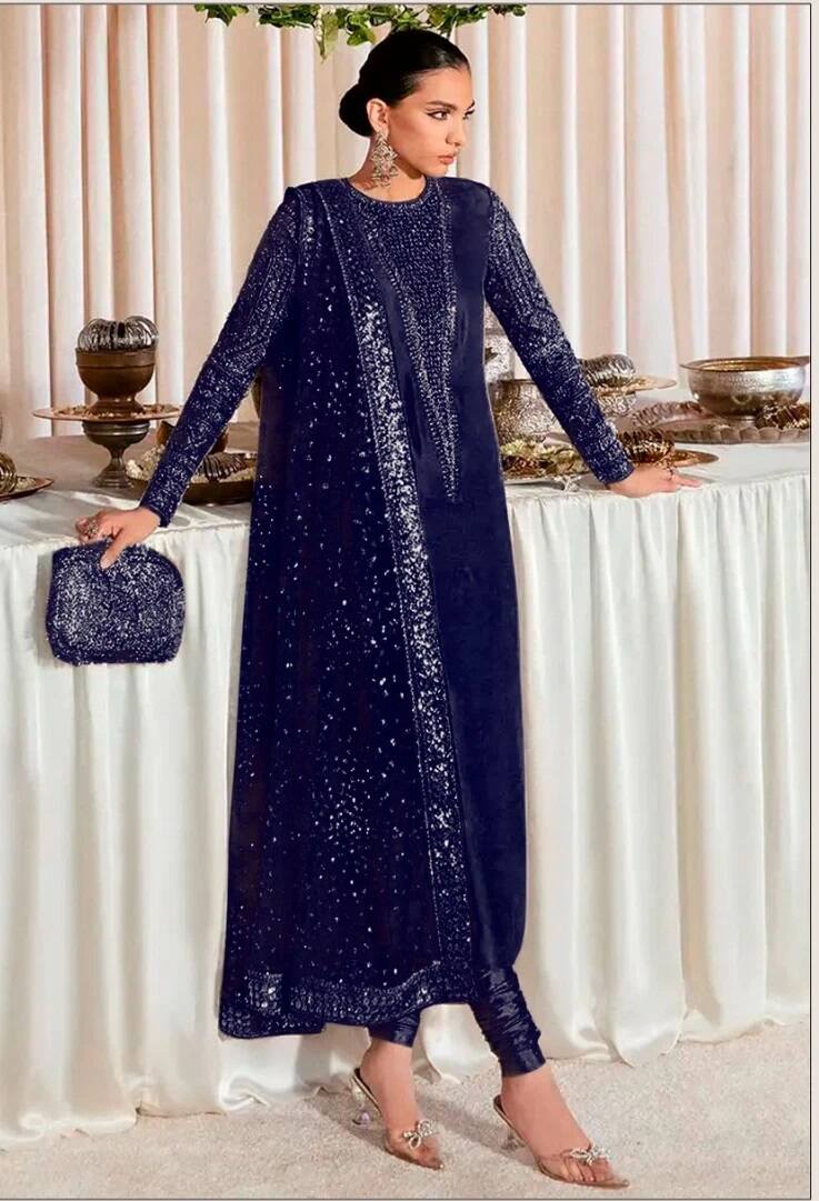 Dinsaa 295 A To E Embroidered Pakistani Salwar Suits