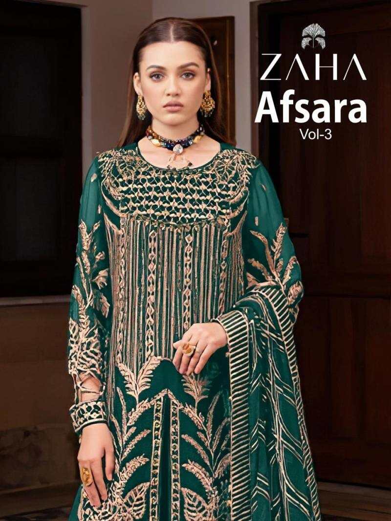 Zaha Afsara Vol 3 Pakistani Salwar Suits Collection