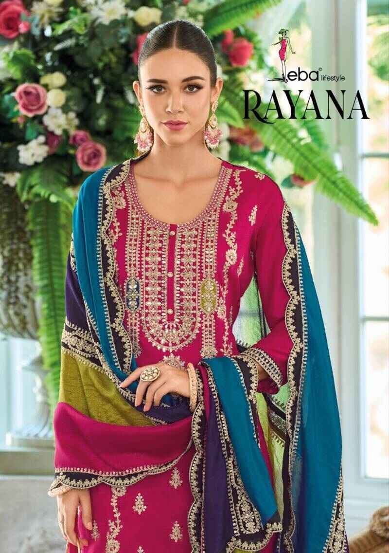 Eba Rayana Chinon Readymade Designer Suits Collection