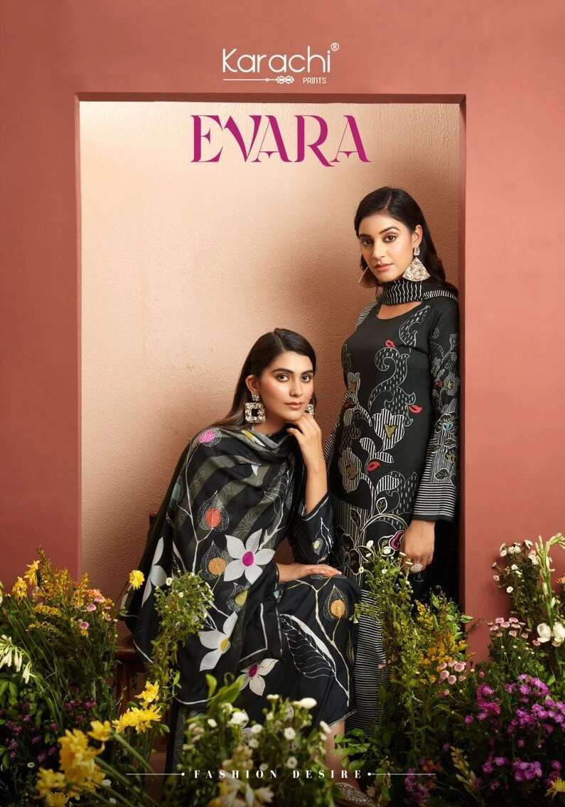 Kesar Evara Printed Dress Material Collection