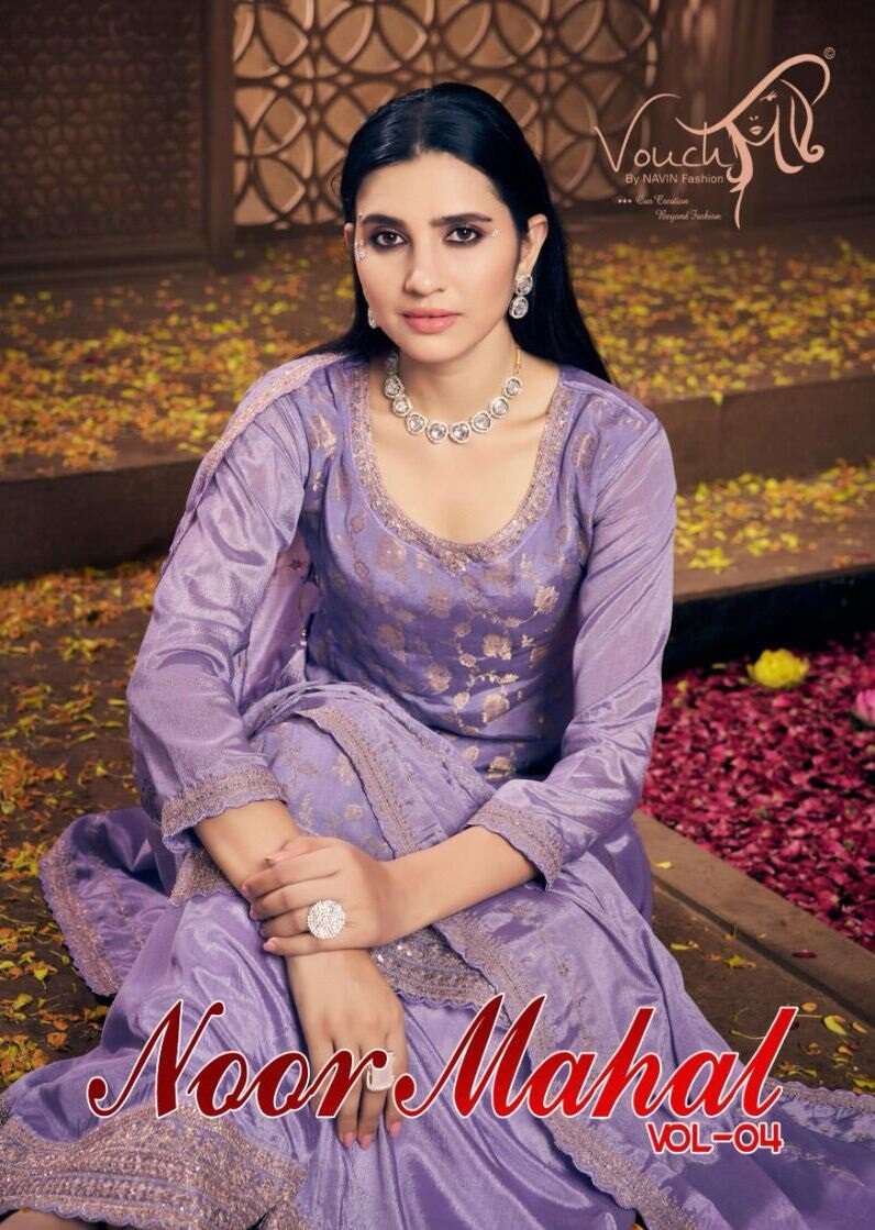 Vouch Noor Mahal Vol 4 Designer Salwar Suits Collection