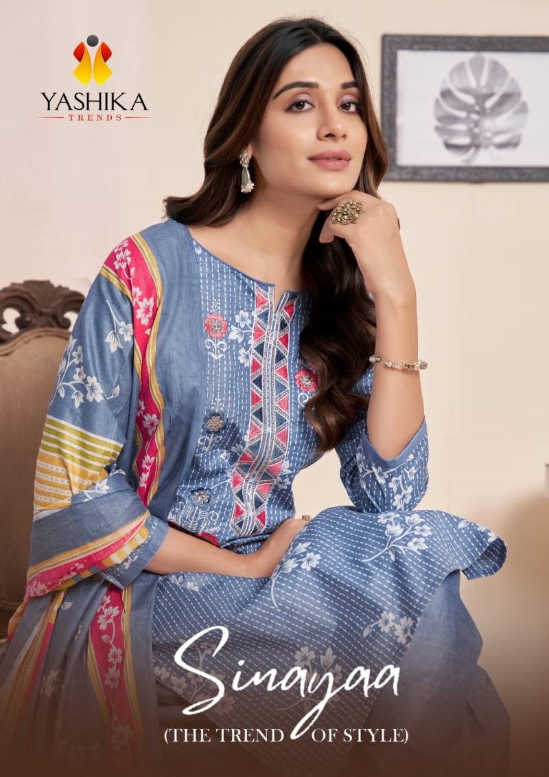 Yashika Simayaa Soft Cotton Printed Dress Material