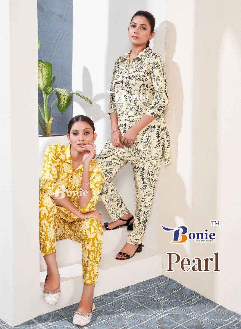 Bonie Pearl Rayon Stylish Co Ord Set Collection